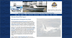 Desktop Screenshot of legacyfishingobx.com